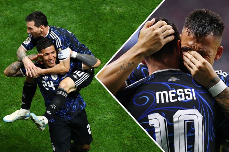 Argentina beat England 2-1 to reach World Cup final