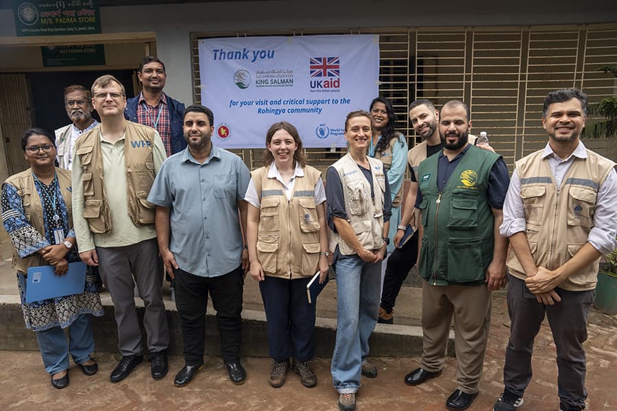 UK, Saudi Arabia reaffirm humanitarian partnership through Cox's Bazar Rohingya camp visit