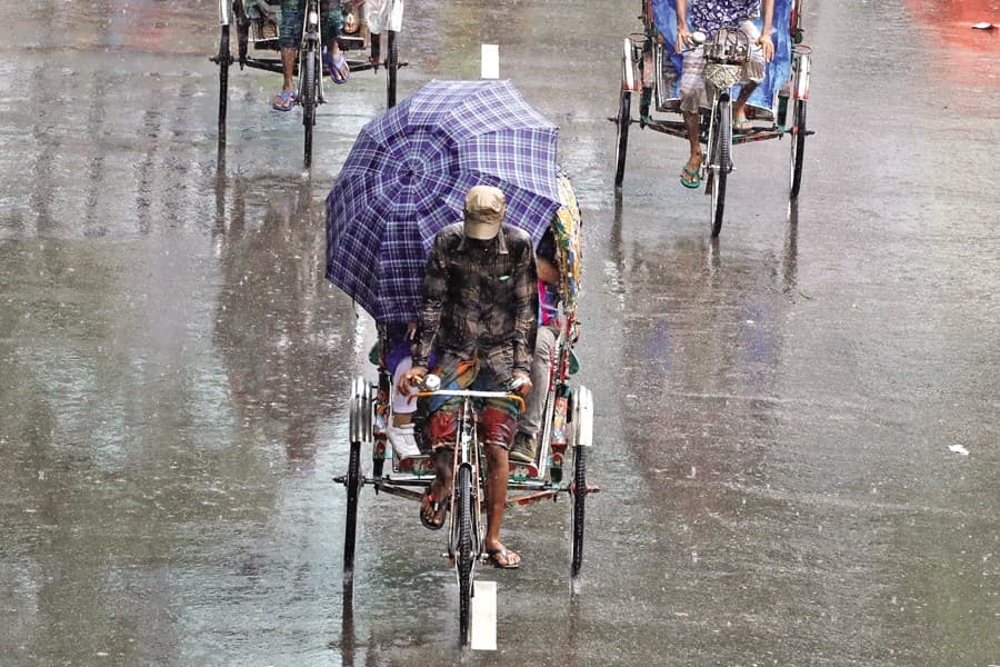 Heavy rainfall likely in three divisions