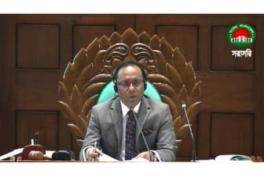 Deputy speaker to chair proceedings