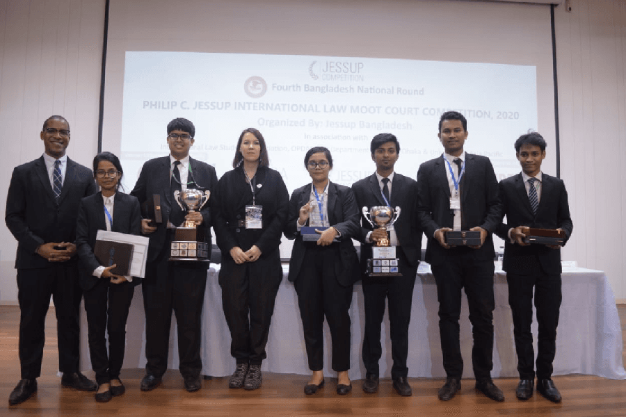 Fourth Jessup Moot Court Competition held at UAP