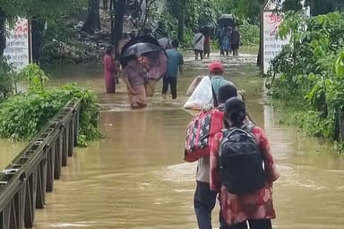 Death toll from floods, landslides rises to 57