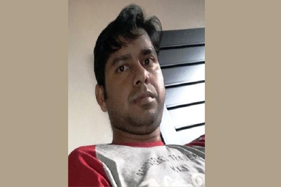 Bnagladesh-origin Bangladeshi New York City police official Hemayet Uddin Sarkar, 37 , is seen in this undated photo.