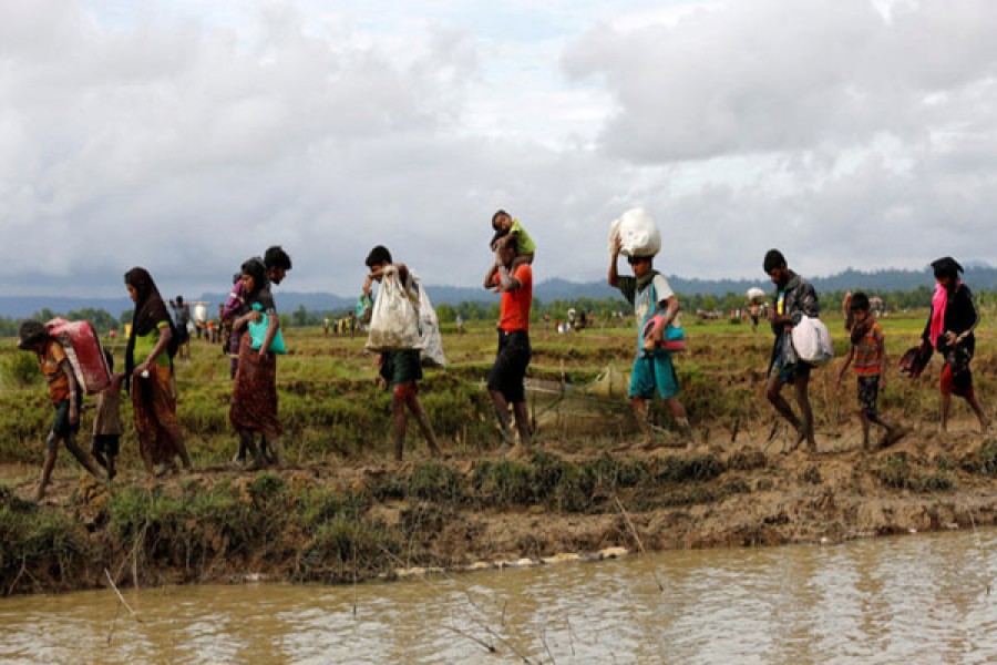 Nearly 60,000 Rohingya Flee Myanmar