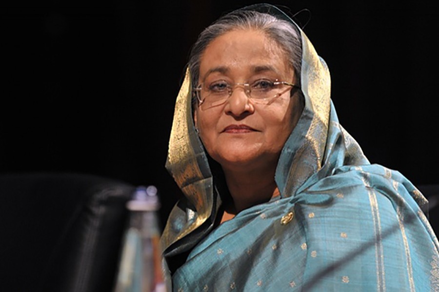 Prime Minister Sheikh Hasina. - File photo