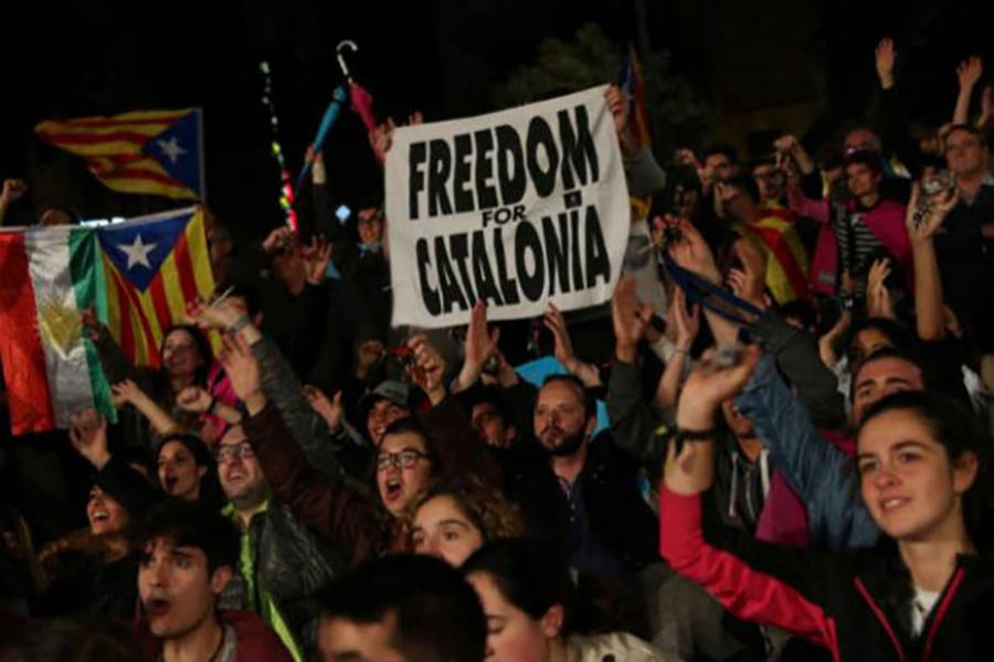90pc Catalans voted in favour of independence