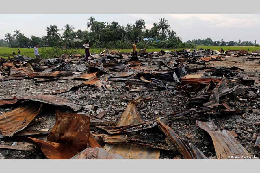 Myanmar army denies Rohingya atrocity; HRW slams