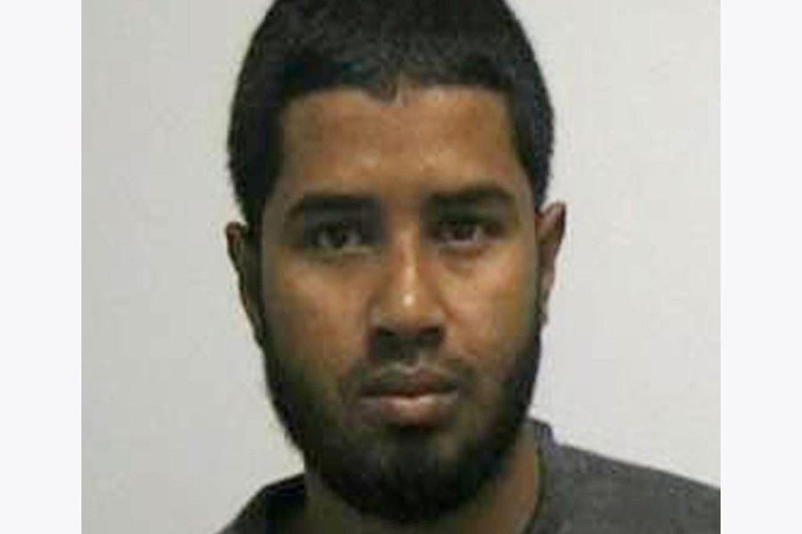 Akayed Ullah, a Bangladeshi man who attempted to detonate a homemade bomb strapped to his body at a New York commuter hub during morning rush hour is seen in this handout photo. Photo: Reuters