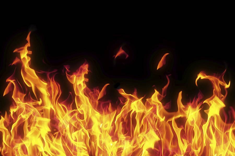 Fire guts 25 houses in Gazipur