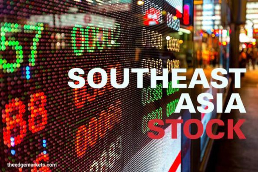 Southeast Asian stocks mostly higher