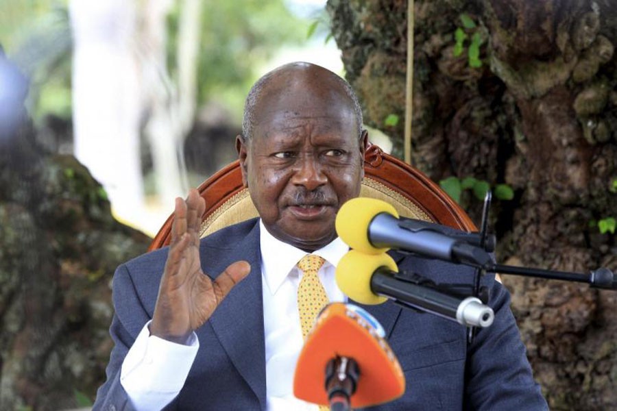 Ugandan President Yoweri Museveni (Internet Photo)