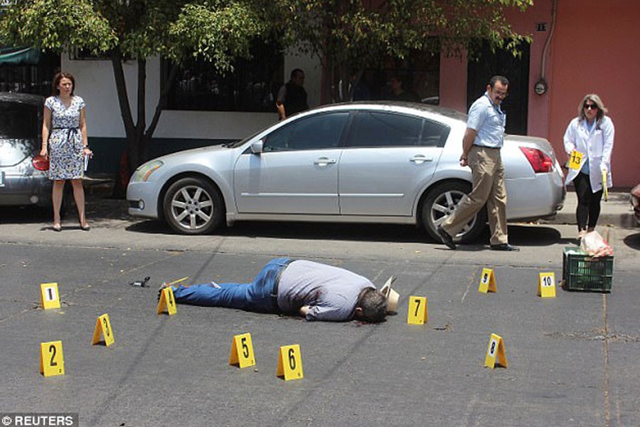 Valdez was gunned down just blocks from the office of Riodoce, the newspaper he founded.