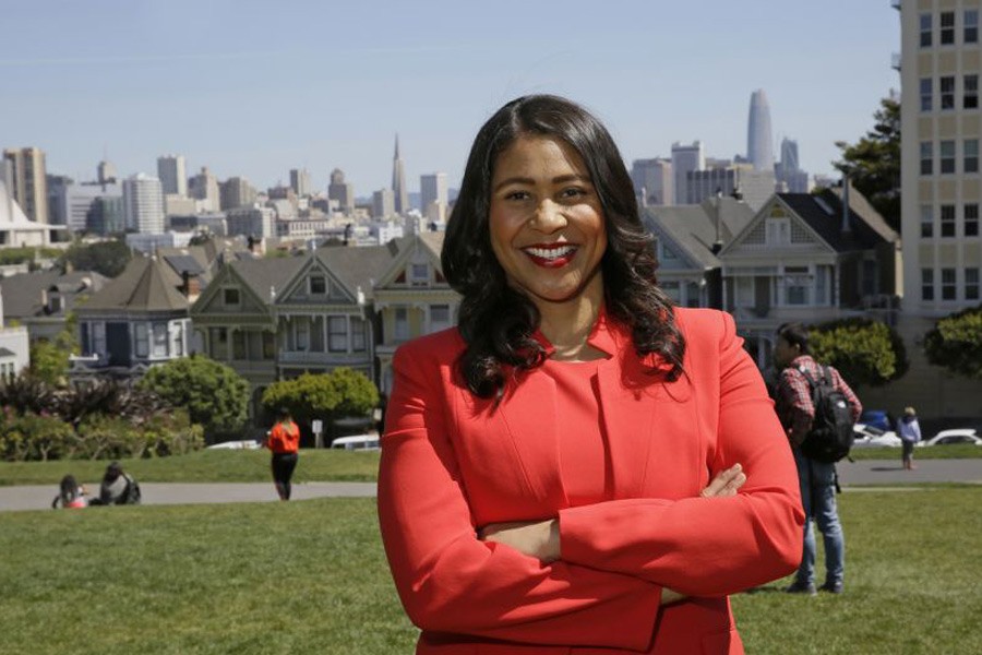 London Breed started her career in the city government as an intern before climbing its rungs. AP photo.