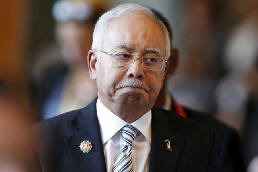 Malaysia's former Prime Minister Najib Razak. Reuters photo.