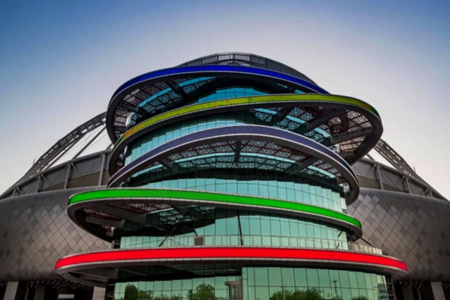 The Khalifa International Stadium's "air-conditioned" capability helped Qatar's World Cup bid. -Reuters Photo