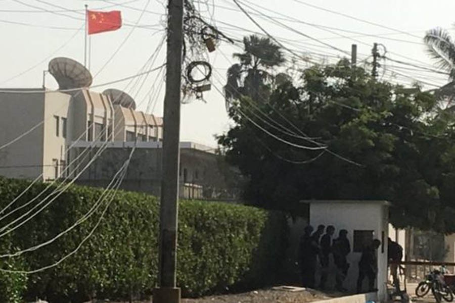 Karachi attack: Two dead in attack on Chinese consulate