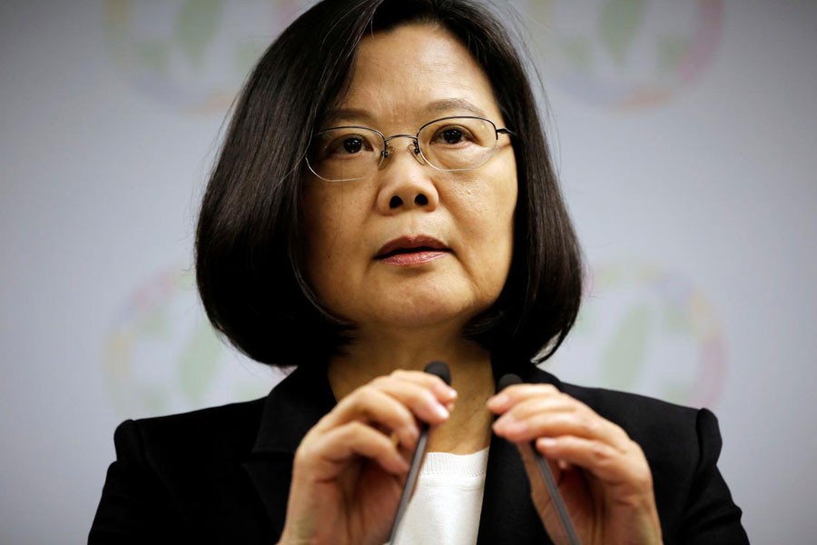 Taiwan President Tsai Ing-wen - Reuters