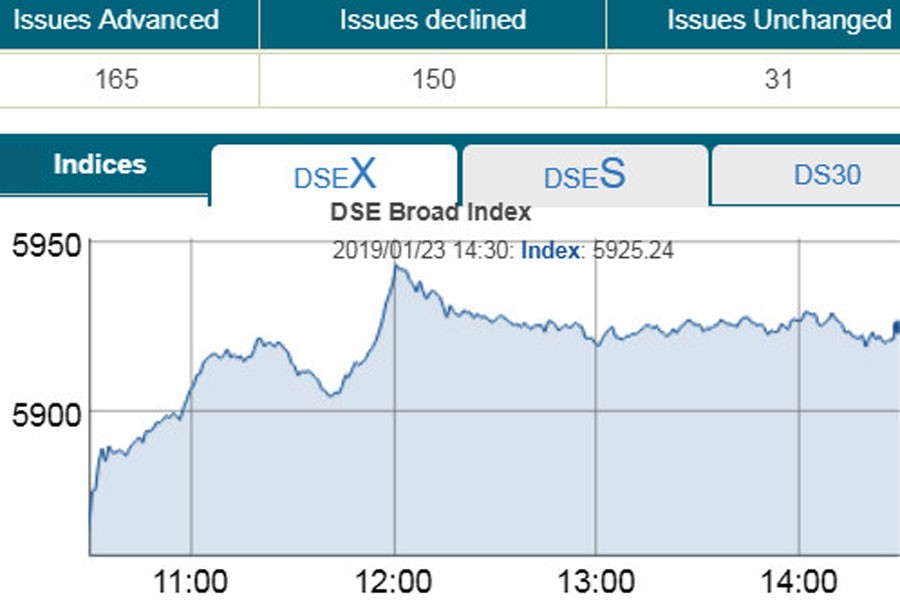 DSEX hits record high riding on banks