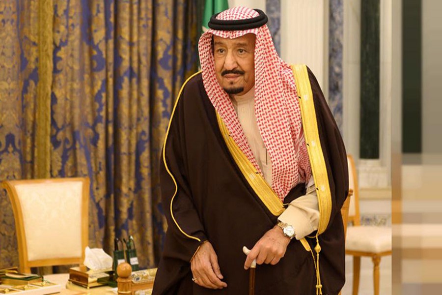 Saudi Arabia's King Salman bin Abdulaziz is pictured in Riyadh, Saudi Arabia, January 14, 2019. Reuters/Files
