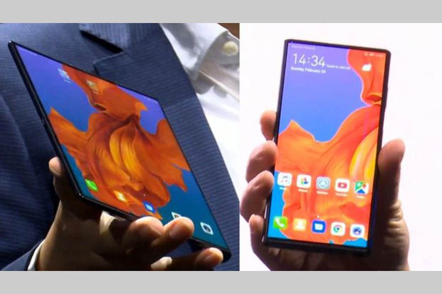 Huawei follows rival Samsung’s footsteps, releases foldable phone