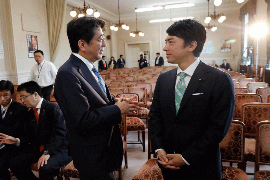 Japan’s PM set to bring telegenic son of popular ex-PM into cabinet
