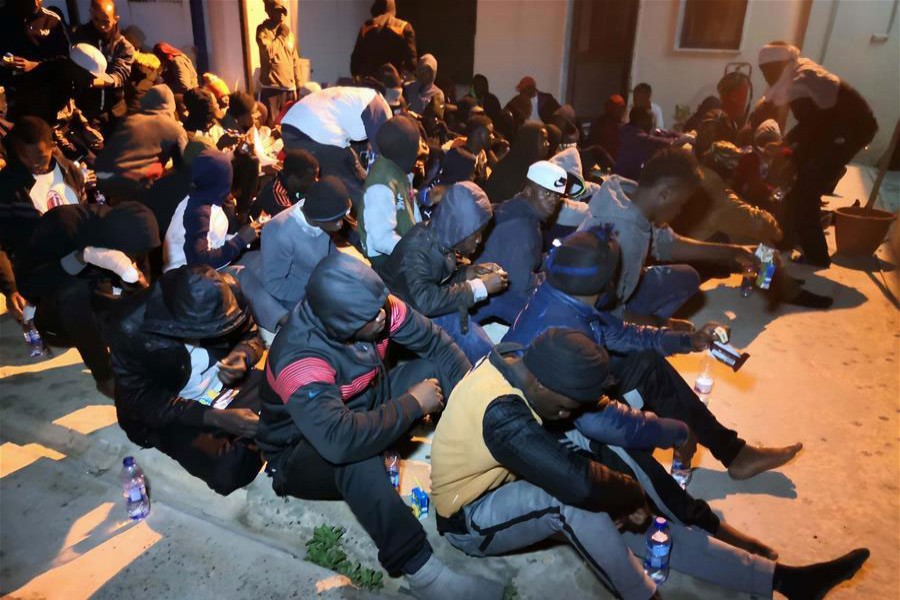 Libyan navy rescues over 200 migrants