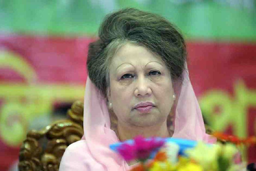 ‘Khaleda is in stable condition at Gulshan residence’