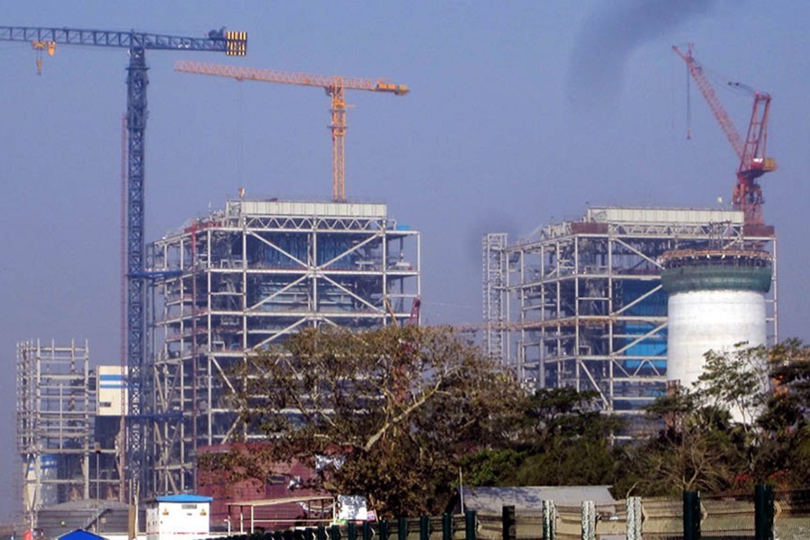 Payra coal-fired power plant is seen in the image. — Focus Bangla/Files