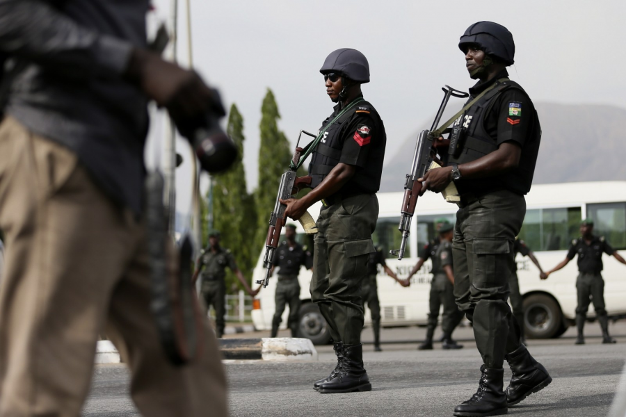Nigeria's security forces seen in this Reuters file photo