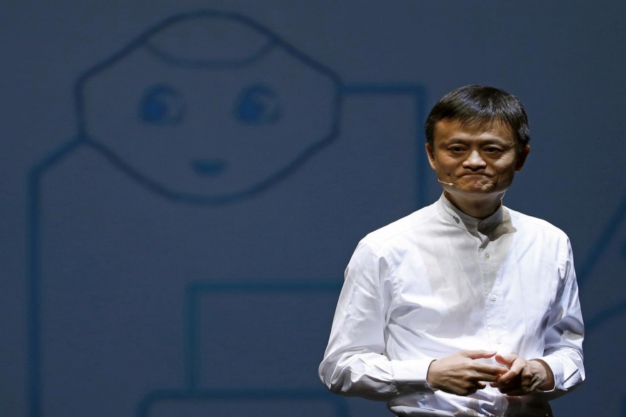 Jack Ma, founder and executive chairman of China's Alibaba Group, seen in this undated Reuters photo