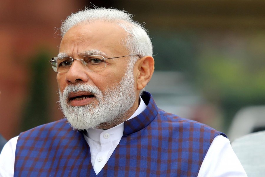 Indian Prime Minister Narendra Modi speaks to the media in New Delhi, India on November 18, 2019 — Reuters/Files