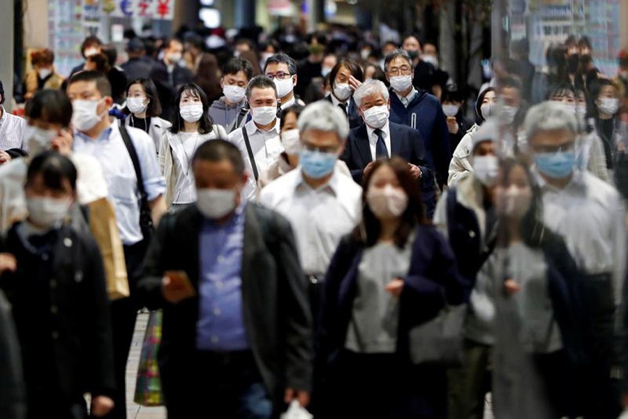 Tokyo logs record number of new coronavirus cases