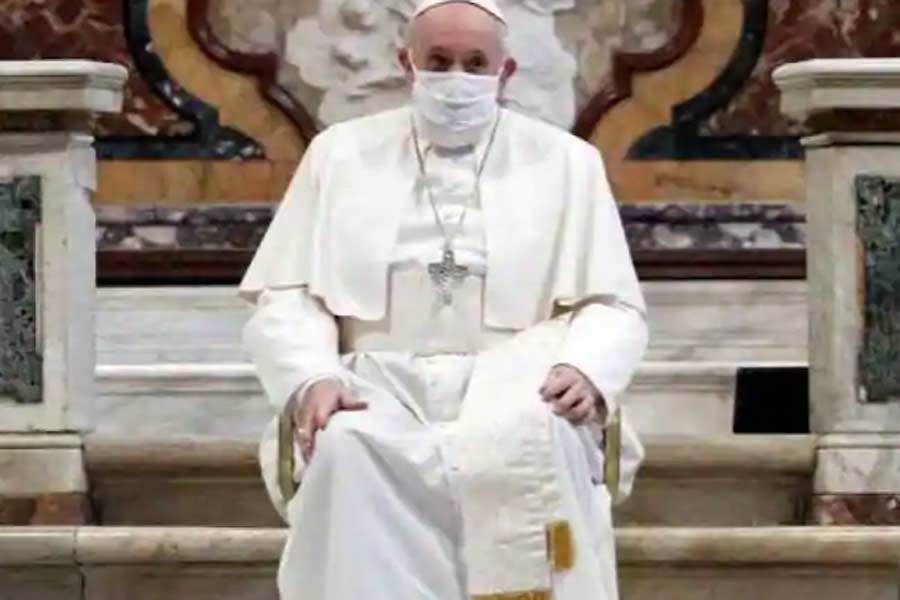 Pope cancels traditional pre-Christmas ceremony due to pandemic