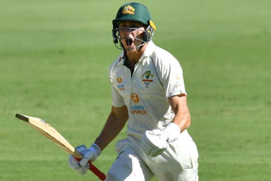 Labuschagne ton keeps Australia afloat against injury-hit India