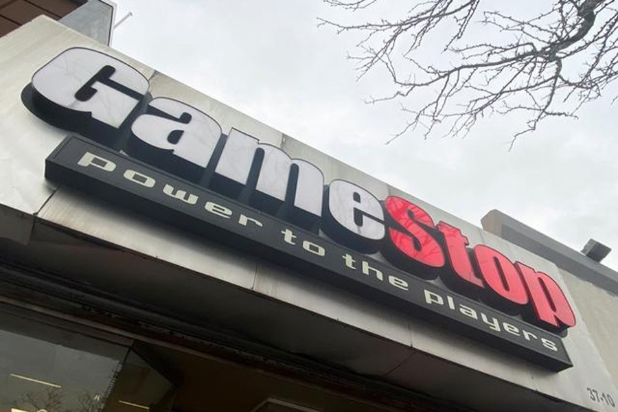 A GameStop store is seen in New York, US on January 27, 2021 — Reuters photo