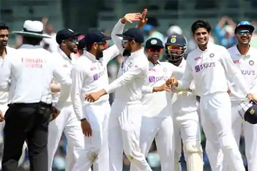 India level England series 1-1 with big win