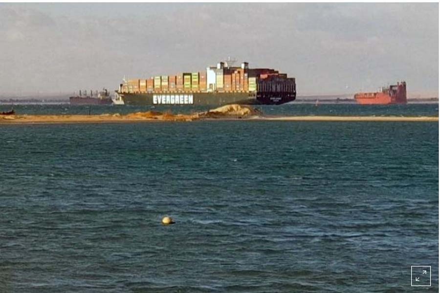 Formal investigation begins into how ship got stuck on Suez Canal   