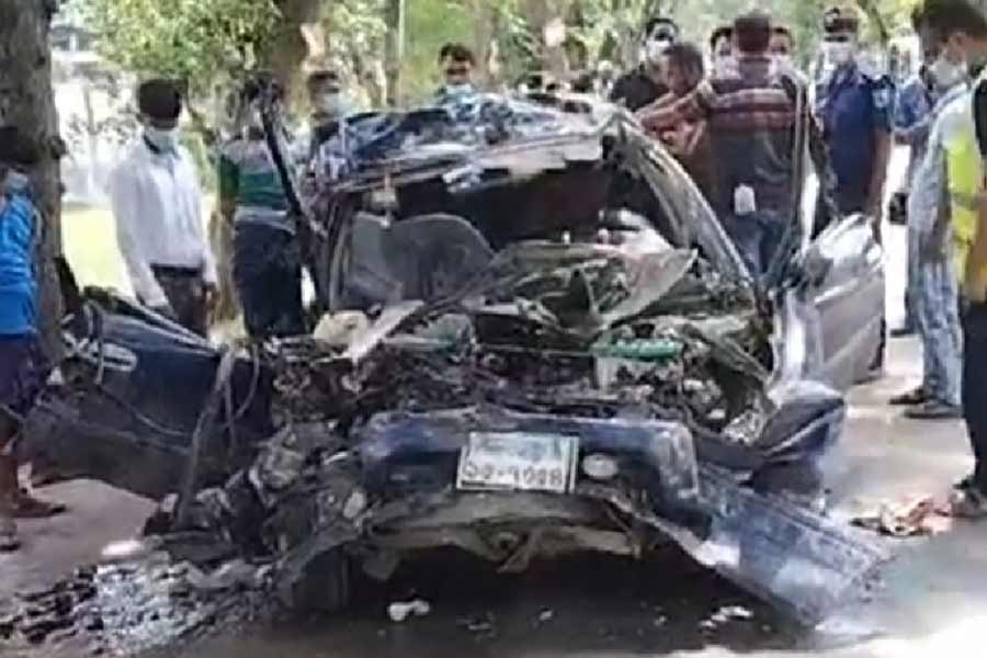 Four killed in Jashore road crash