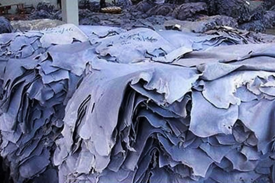 Lifting ban on export of wet blue leather   