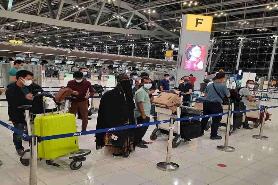 68 more return to Dhaka from Bangkok in special flight
