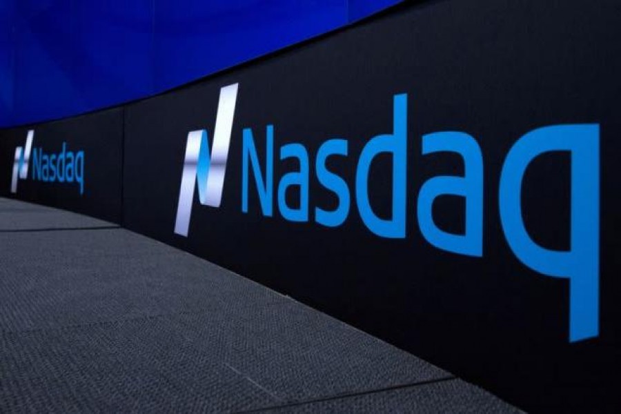Tech stocks power Nasdaq to record high