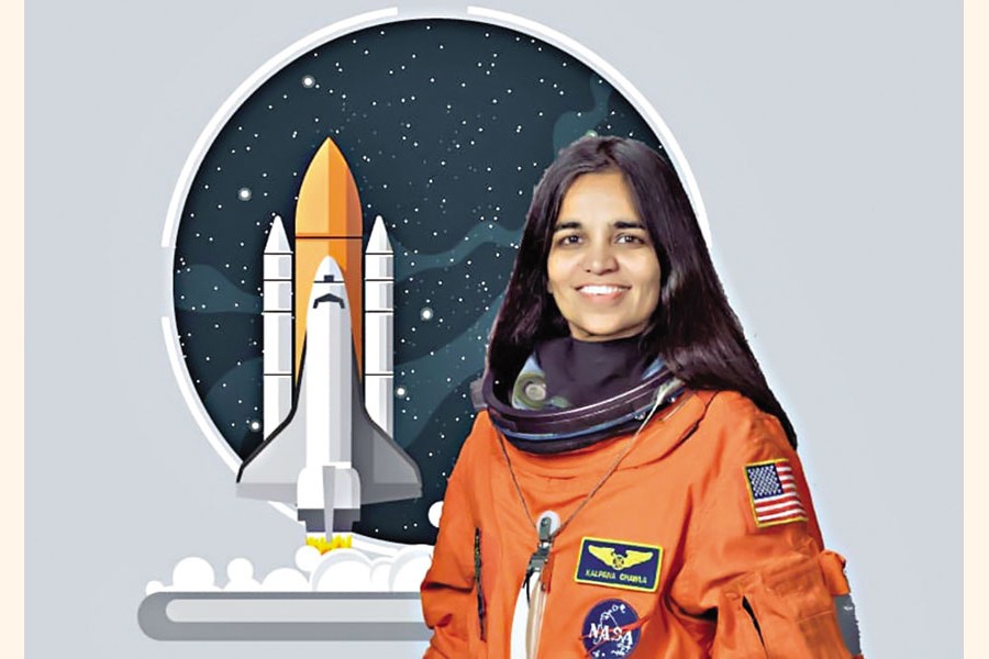 Astronaut Kalpana Chawla, the first Indian woman to go to outer space, was killed along with other crew members as the shuttle carrying her flight got damaged during its take-off