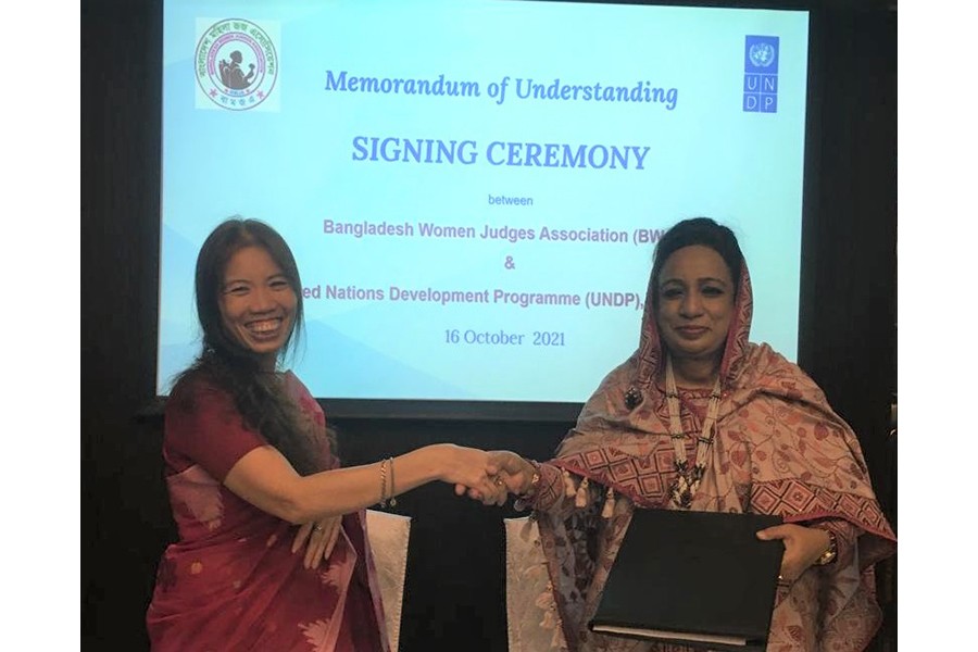 UNDP, BWJA sign MoU to address violence against women