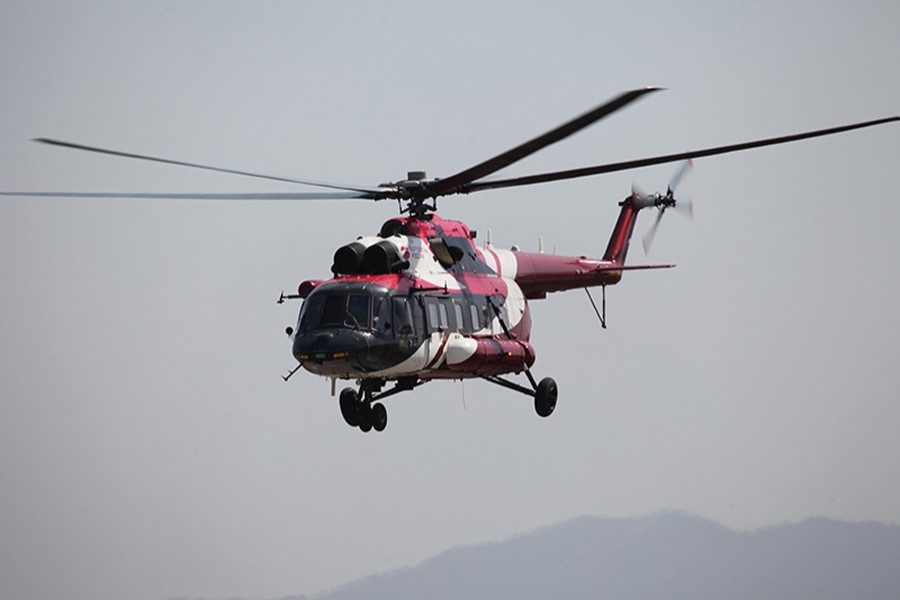 File photo of  Mi-171A2 helicopter. (Collected)