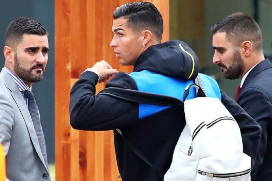 The twin who are bodyguards of Cristiano Ronaldo