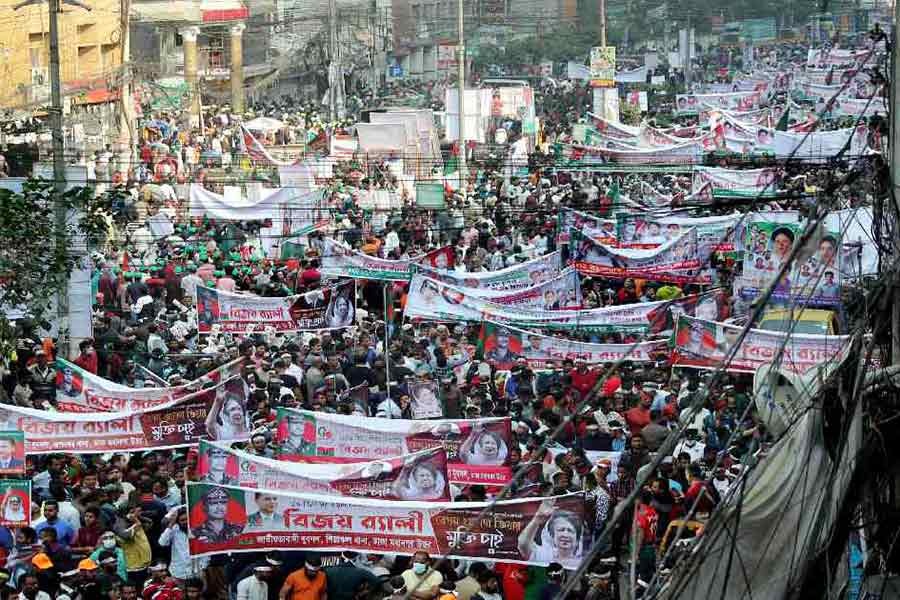 BNP brings out victory day rally, vows afresh to awaken people