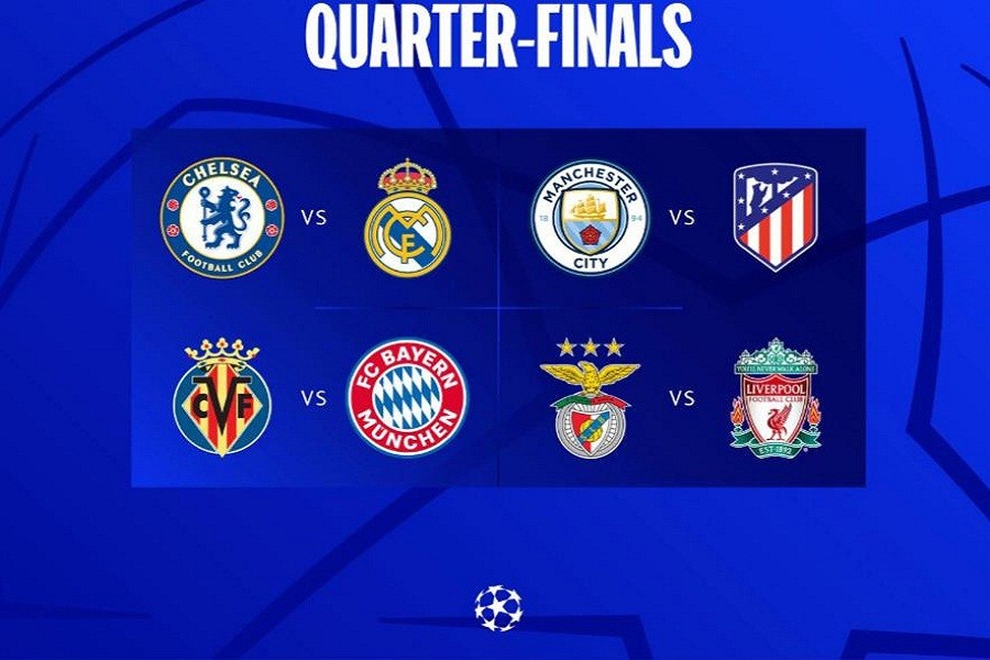 Who are the favourites in the Champions League quarter-finals?
