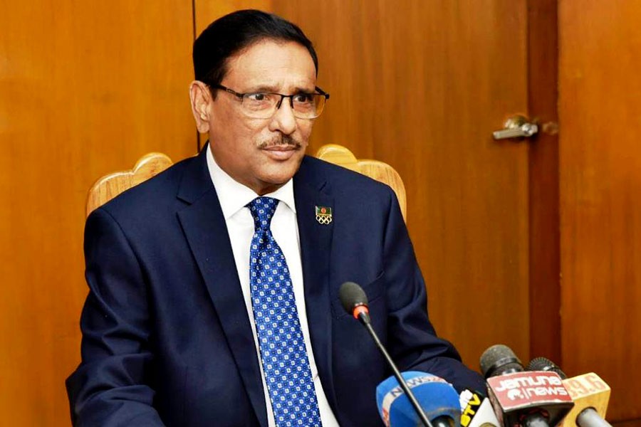 Awami League to resist any plot against government, Obaidul Quader says