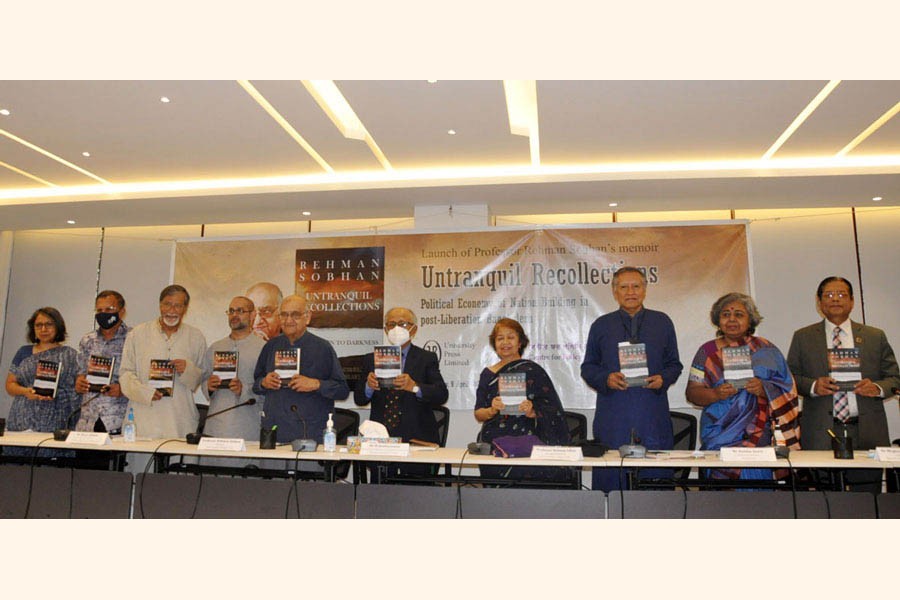 The lunching ceremony of the book took place in Dhaka on Saturday last. —CPD Photo