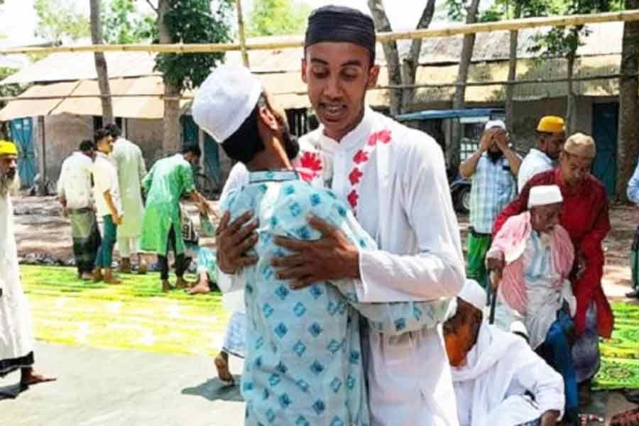 Eid-ul-Fitr celebrated in two Chandpur villages on Sunday